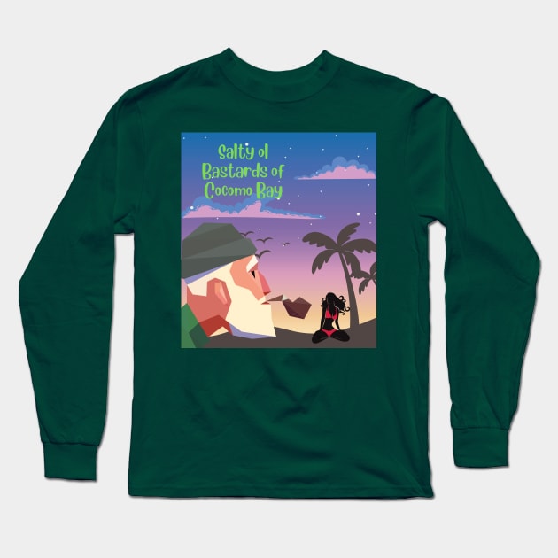 Salty ol bastards of cocomo bay Long Sleeve T-Shirt by Benjamin Customs